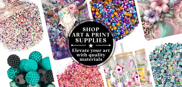 Shop for art supplies