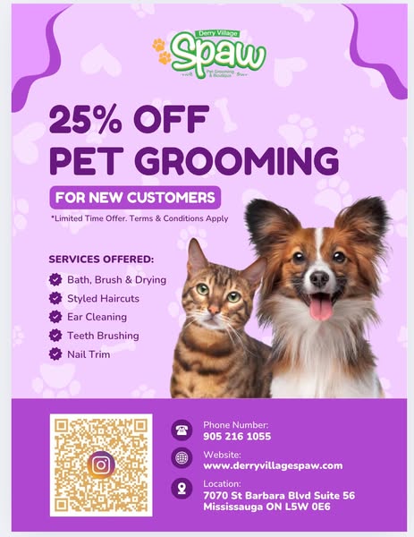 Shop for pet grooming
