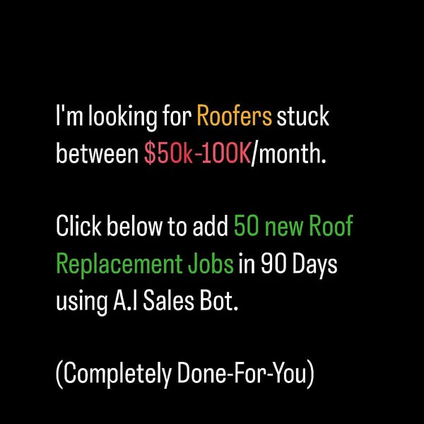 Messenger bot for sales