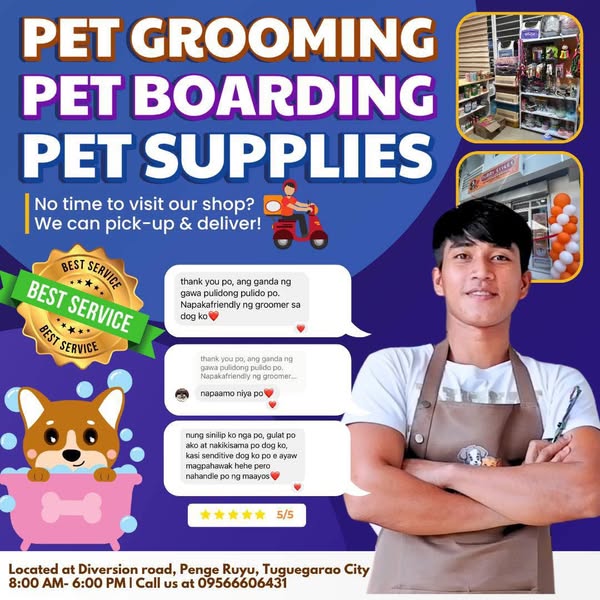 Shop for pet grooming