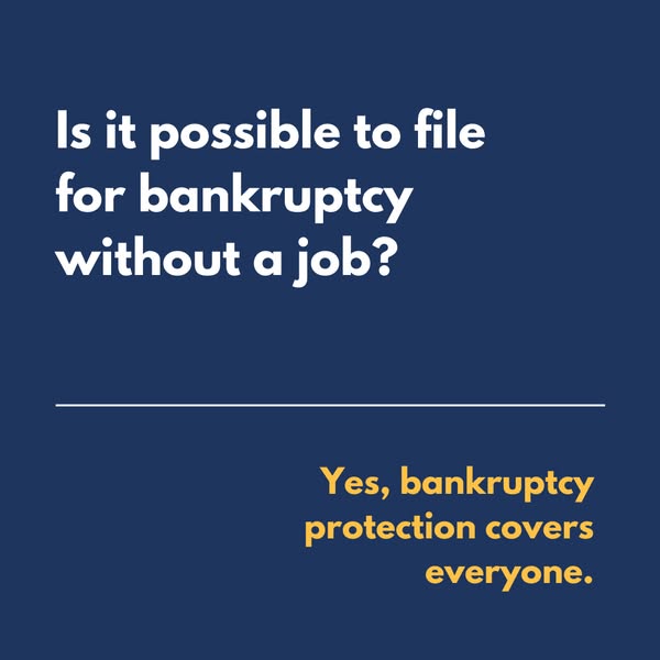 Affordable bankruptcy