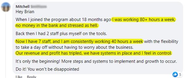 Profitable efficiently