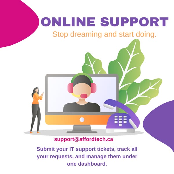IT support advertising