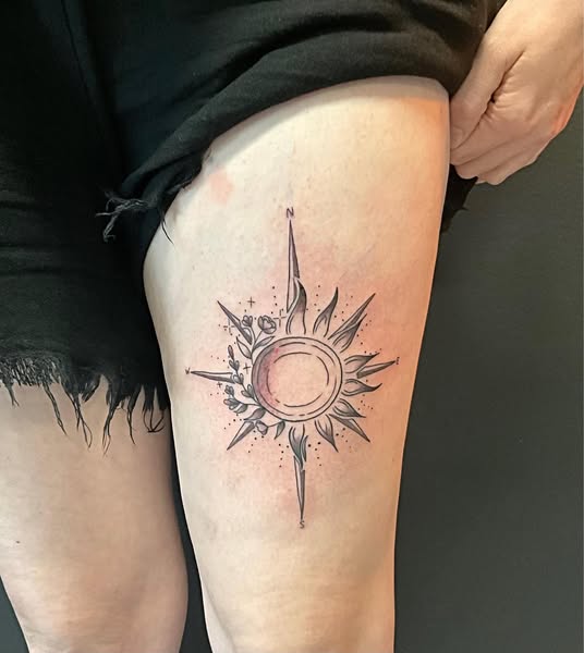 Comfortable tattoo