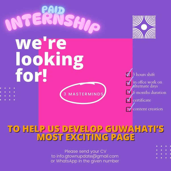 Exciting internship