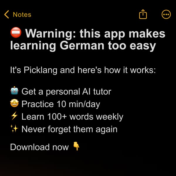 Practical warning
