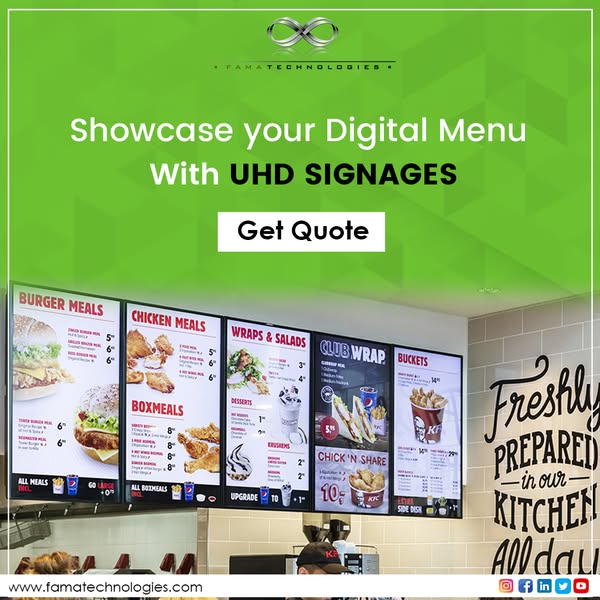 Digital product showcase