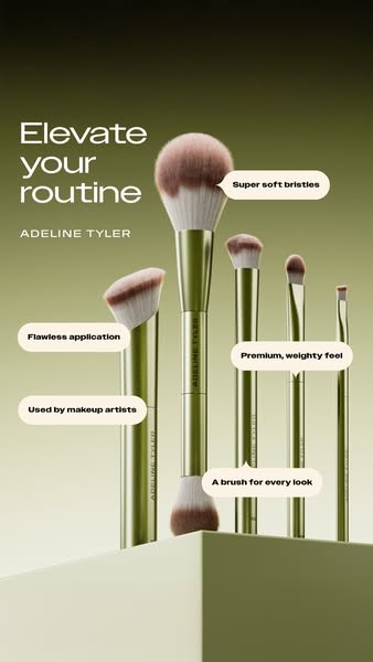 Brush with Soft Bristles