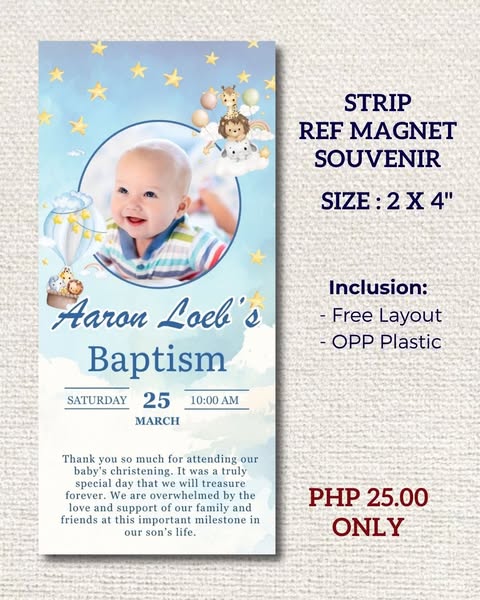 Personalized souvenir