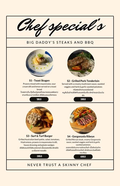 Surf and Turf Burger