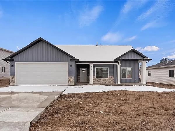 Brand-new garage