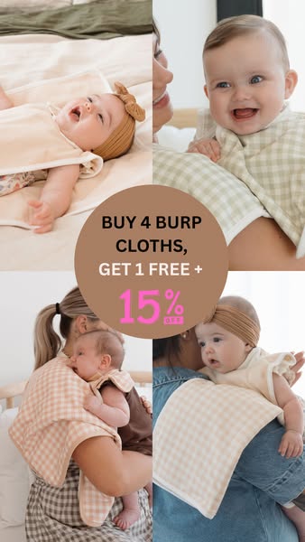 Baby Burp Cloths