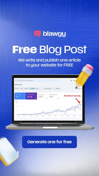 Write blog posts about the product