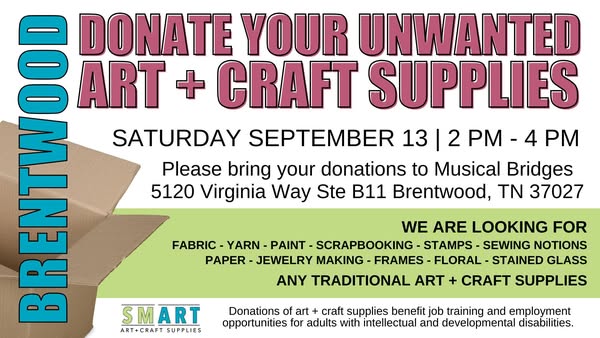 Art and craft supplies