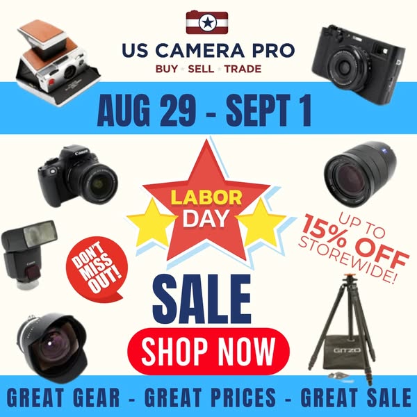 Shop for photography equipment