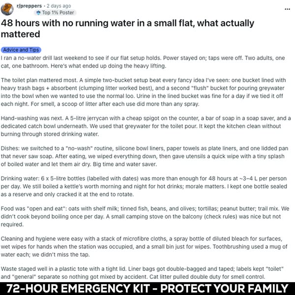 Shop for Disaster Preparedness