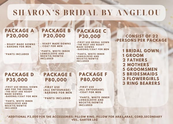 Shop for bridal accessories