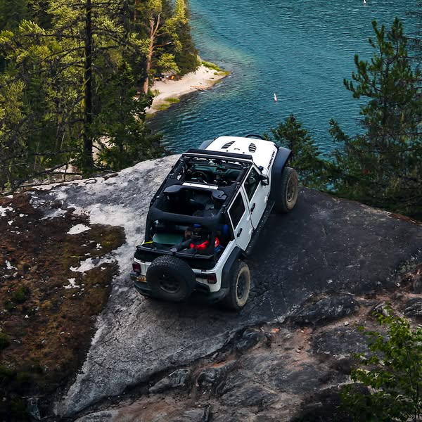 Brand-new jeep