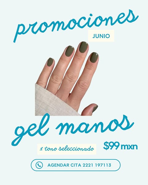 Trendy manicure