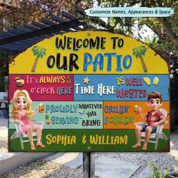 Personalized patio