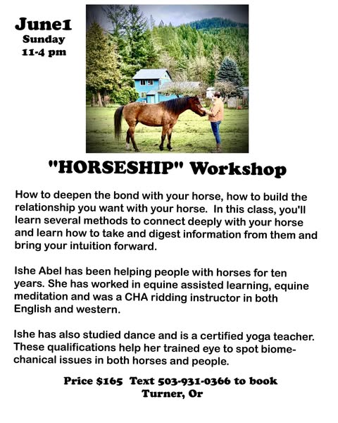 Advanced horse