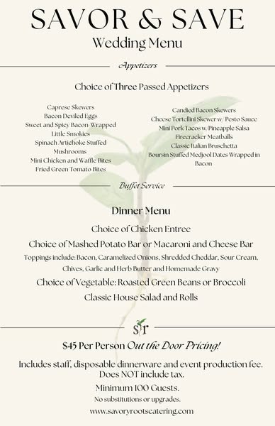 Classic catering