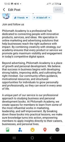 Digital products advertising