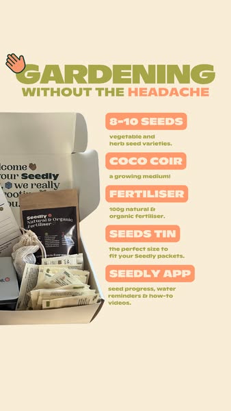Organic Seed Packets