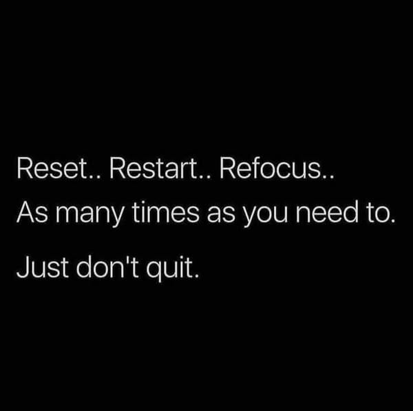 Powerful advice