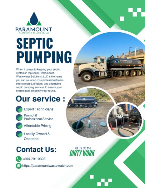 Reliable septic