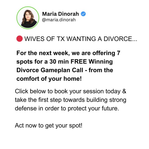 Personalized divorce