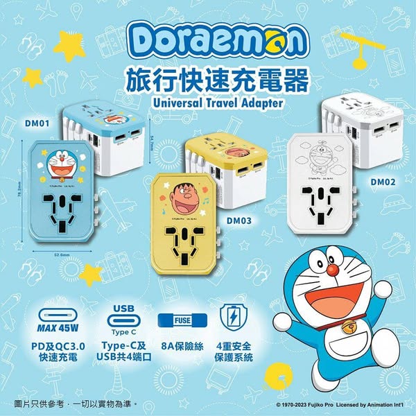 Travel Adapter with USB-C