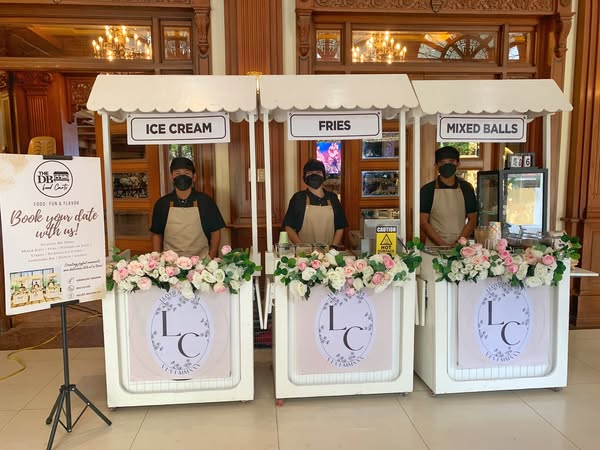 Budget-friendly booth