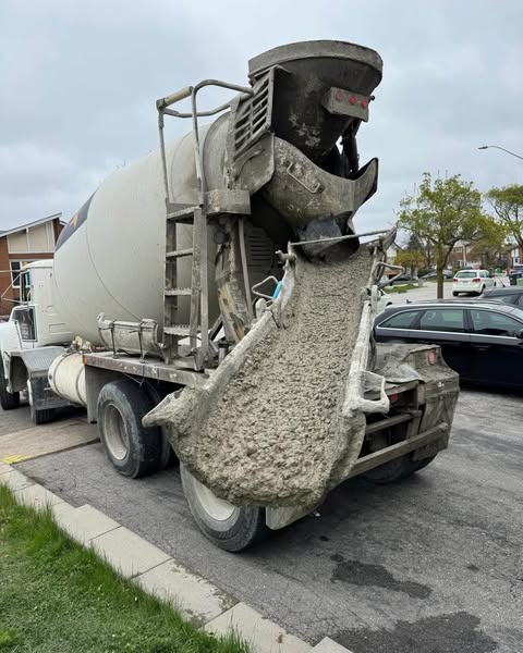 Fresh concrete