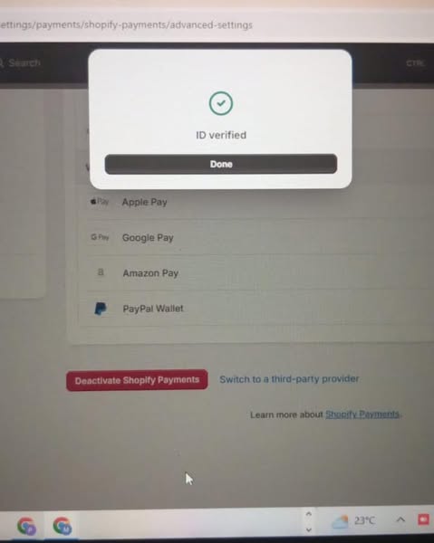 Shop for Identity Verification