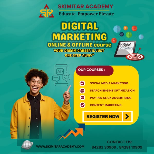 Online courses advertising