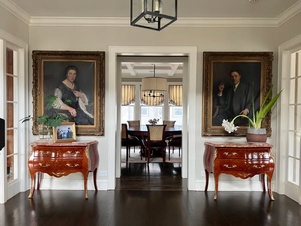 Elegant entrance