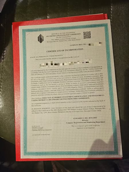incorporation