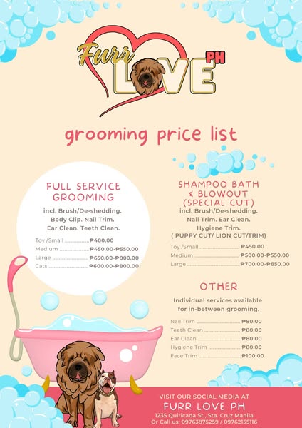 Shop for pet grooming