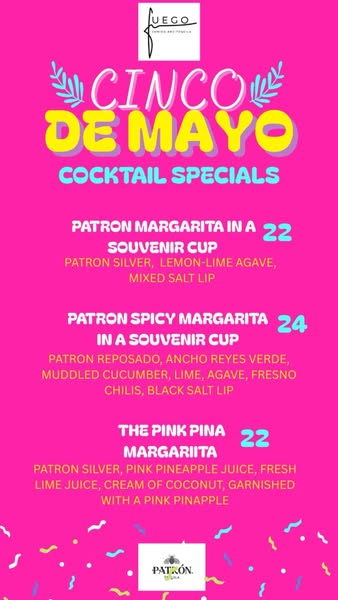 Mother's Day specials