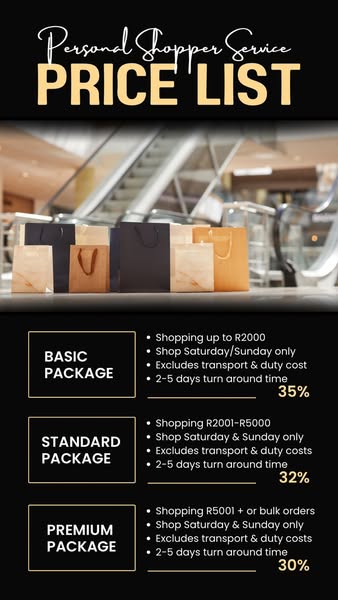 Shop for Personal Shopper