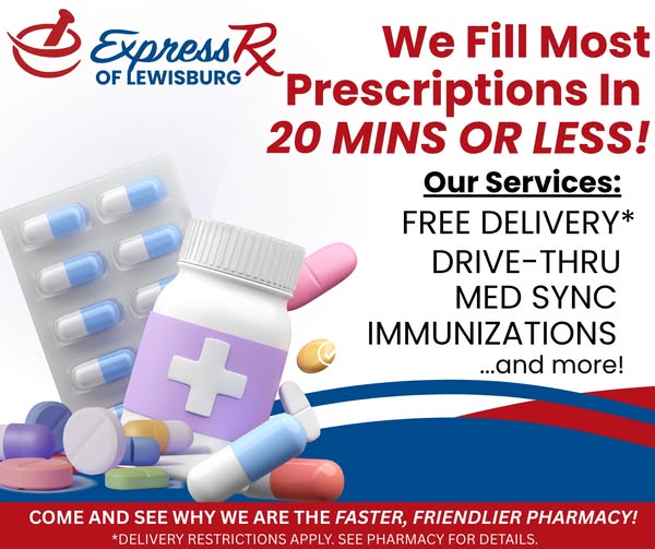 Express delivery options