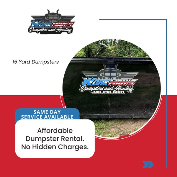 Convenient dumpster