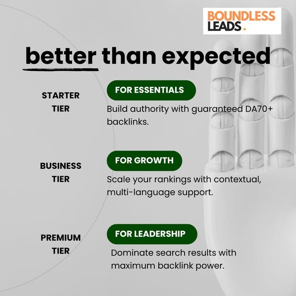 Premium boundless
