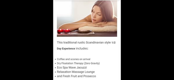 Stunning massage