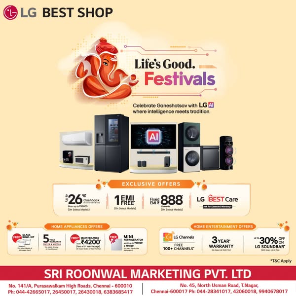 Shop for home appliances