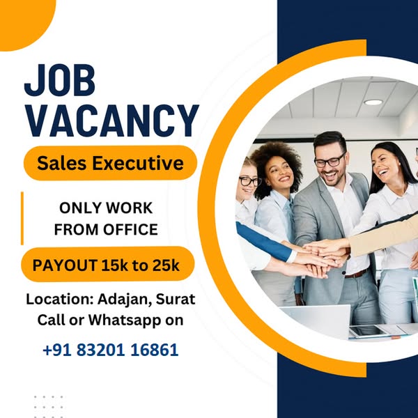 Exciting vacancy
