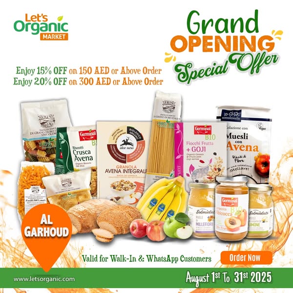 Shop for certified organic products