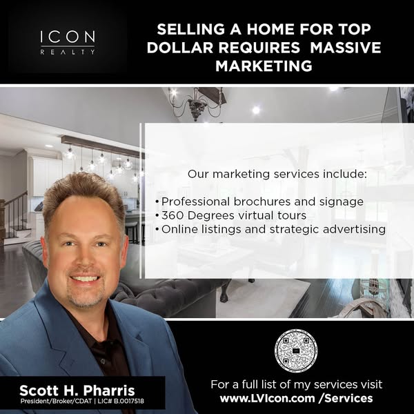 Virtual services advertising
