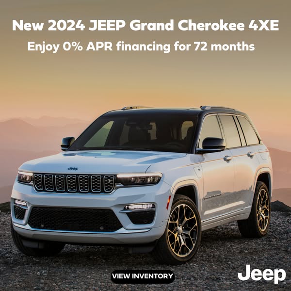 Brand-new jeep